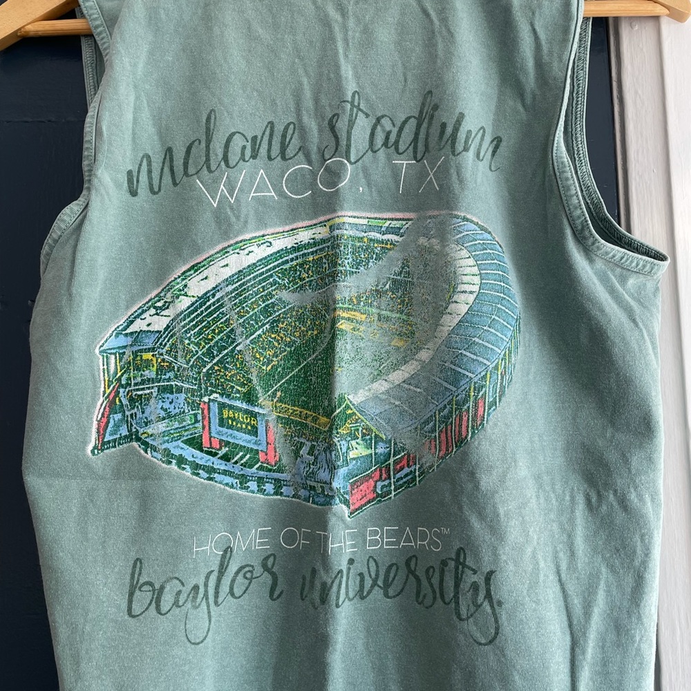 Baylor comfort colors tank top